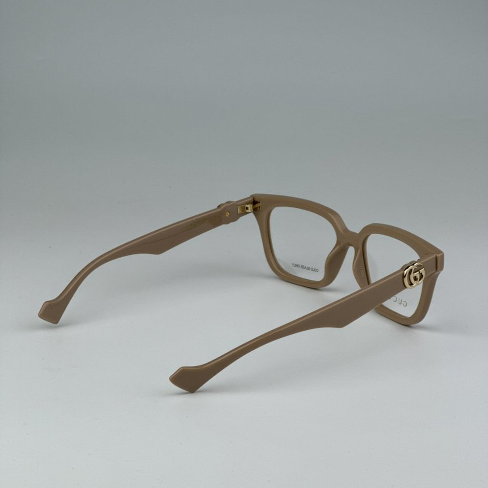 Gucci GG1536O 007 BRAND NEW Eyeglasses Nude Women Square - Picture 9 of 12